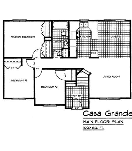 Floorplan Casa Grande